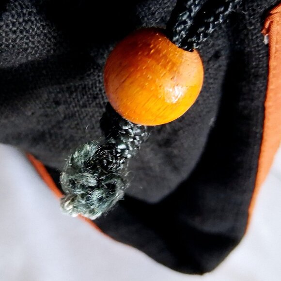 Black Canvas Sequined Elephant Purse - Picture 9 of 10